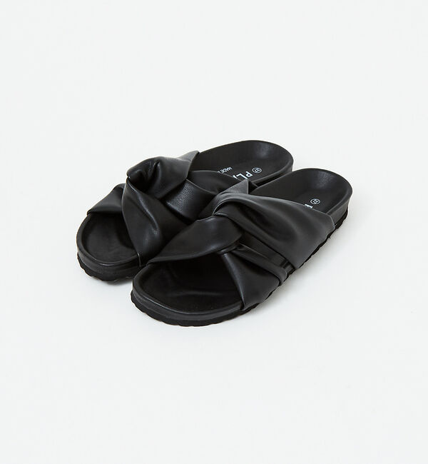 AU BANNISTER「●PLAKTON ツイストベルト フットベッドサンダル」|サンダル|