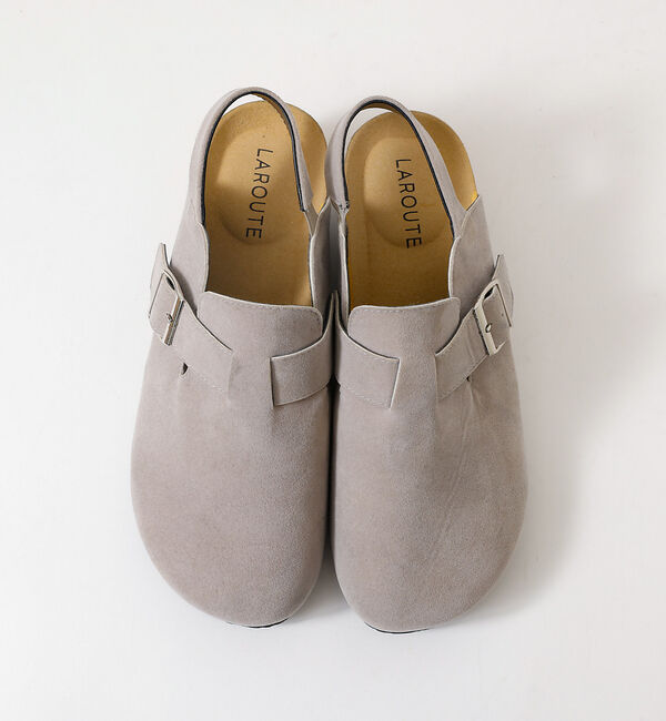 AU BANNISTER「【LAROUTE】厚底 サボサンダル」|その他|