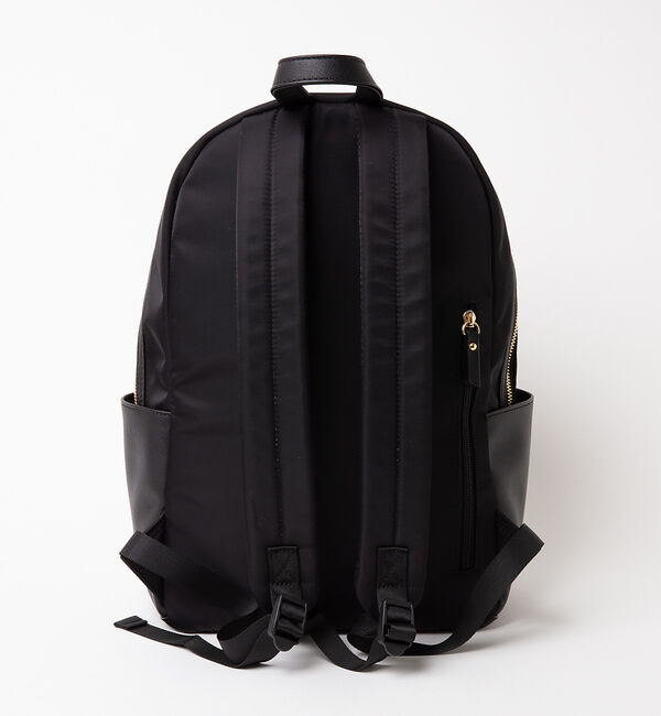 interstaple「レザー切替ナイロンバックパック」|リュック|