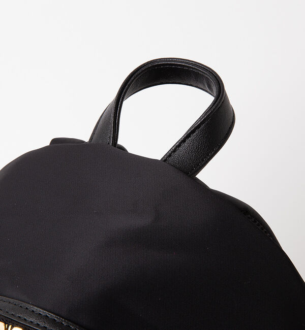 interstaple「レザー切替ナイロンバックパック」|リュック|