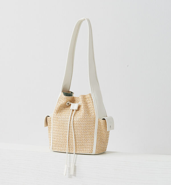 LOWELL things「●【WEB限定】メッシュショルダーBAG」|ショルダー・メッセンジャー|ホワイト