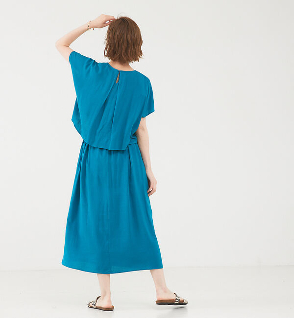 abahouse mavie「レーヨンリネンワンピース」|ワンピース|