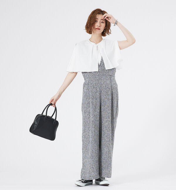 abahouse mavie「シルケットマルチWAYケーププルオーバー」|Tシャツ・カットソー|