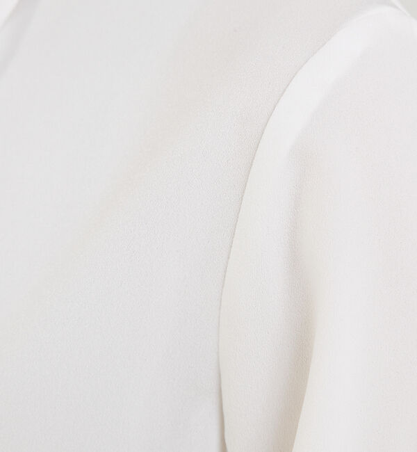 abahouse mavie「ジョーゼットフリルブラウス」|シャツ・ブラウス|