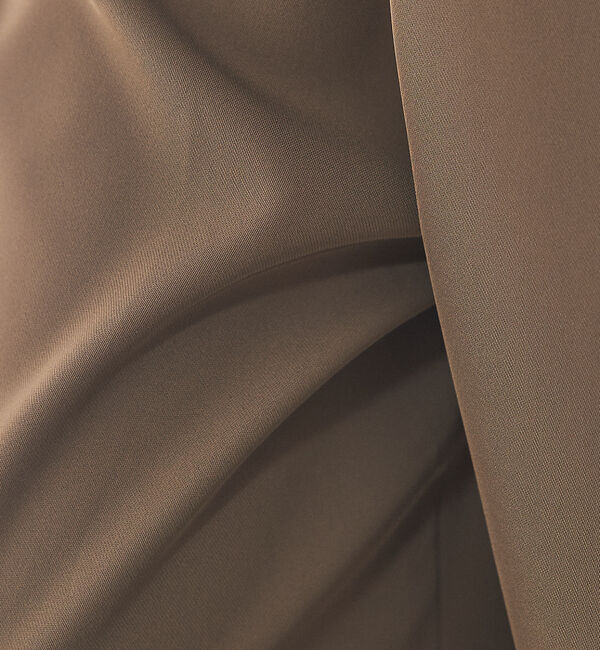 abahouse mavie「【セットアップ対応/大人のいちまんワンピ】クールタッチサテンサロンペット」|オールインワン|