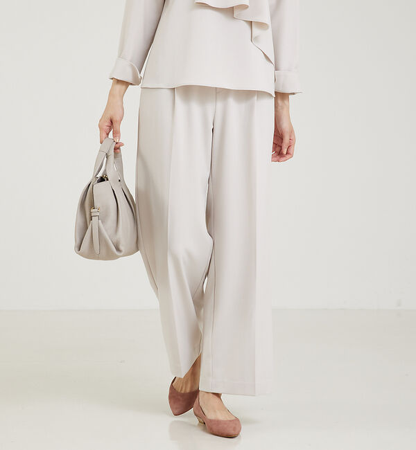 abahouse mavie「【エニデイカセット】タックストレートパンツ」|その他|