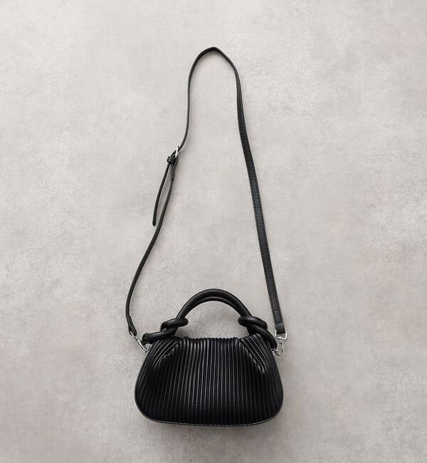 abahouse mavie「ノットプリーツ2WAYバック」|ショルダー・メッセンジャー|