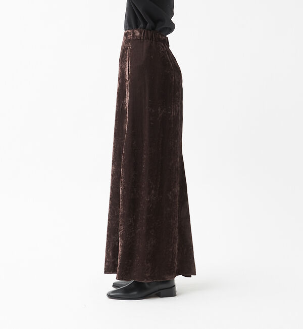 The Store by C' 「【COCUCA】ベルベット マキシスカート」|スカート|