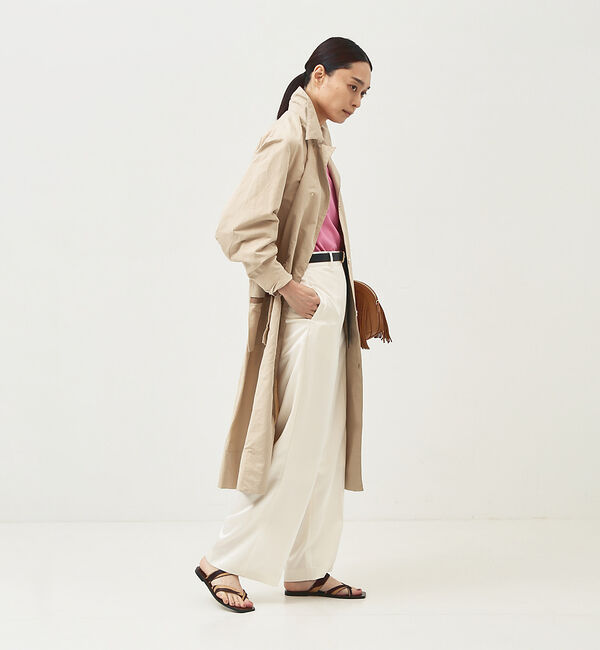 The Store by C' 「【HARUNOBUMURATA】HERMAN コットンリネンコート」|トレンチコート|