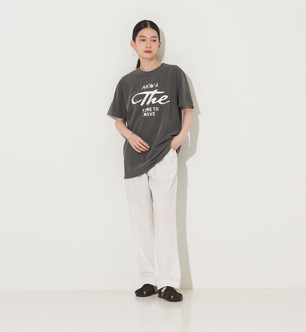 NOMINE「ステッチタックパンツ」|スラックス|