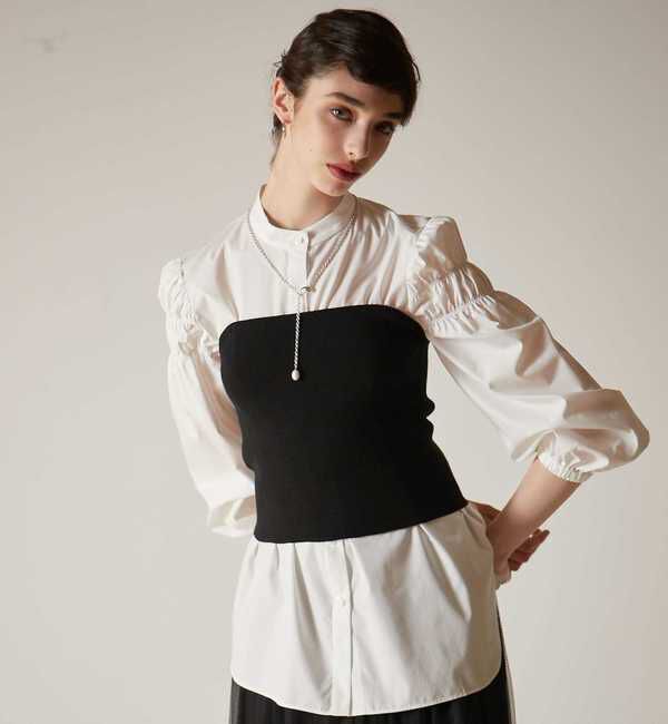 TIARA「ニットビスチェ」|ニット・セーター|