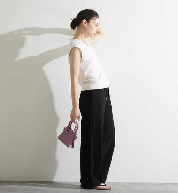 Liesse「V開きニットベスト」|ベスト・ジレ|