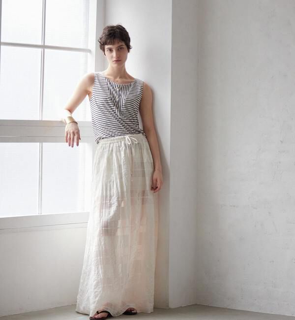 Liesse「チェックレーススカート」|スカート|