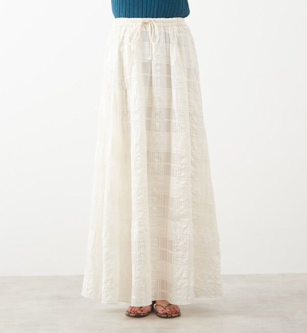 Liesse「チェックレーススカート」|スカート|