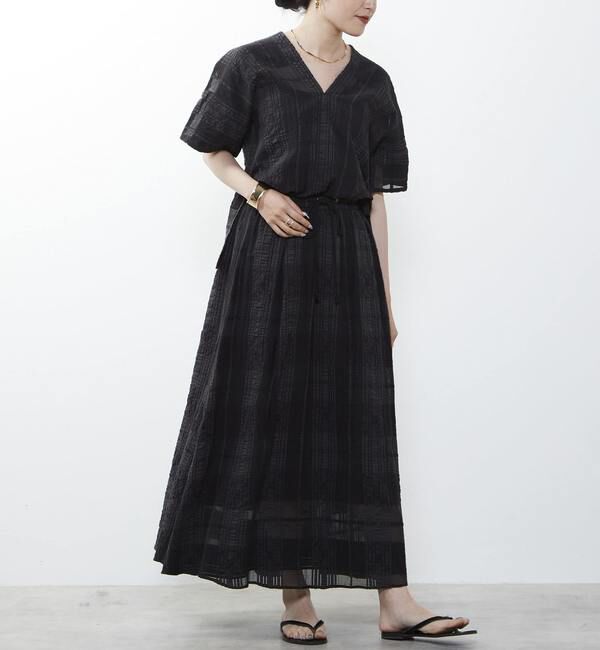 Liesse「チェックレーススカート」|スカート|