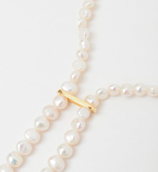 Liesse「《別注》【EO/イオ】パールネックレス105cm」|ネックレス|