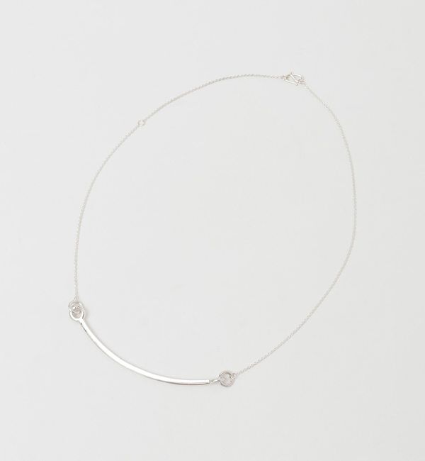 Liesse「【JAMIRAY/ジャミレイ】MOON STICK NK SV(244-270112)」|ネックレス|シルバー
