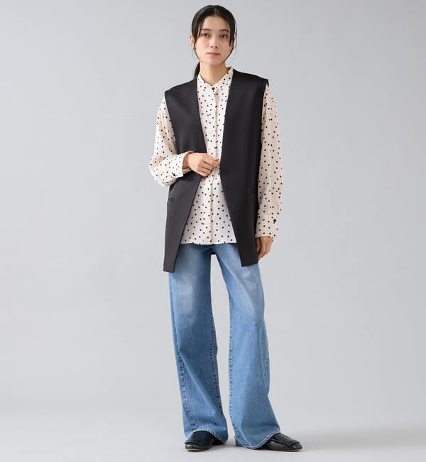 Liesse「ボウタイブラウス」|シャツ・ブラウス|