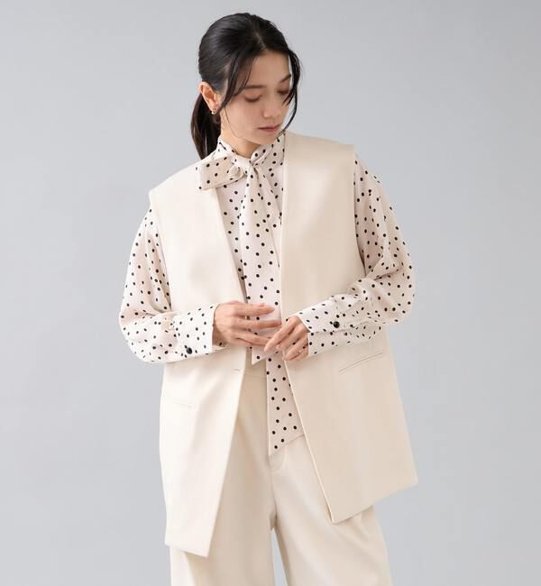 Liesse「ボウタイブラウス」|シャツ・ブラウス|