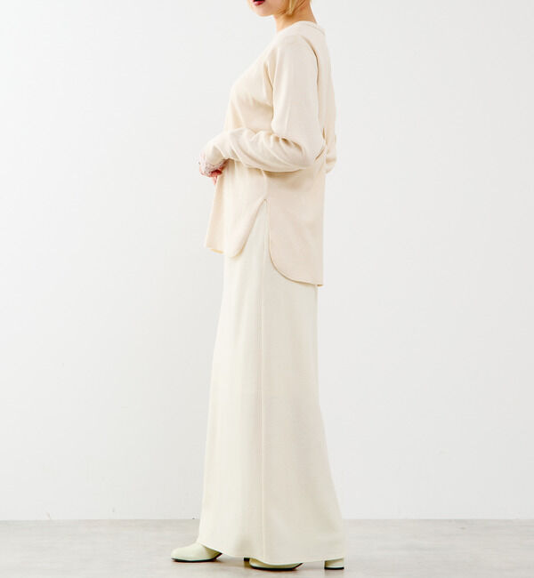 A_「【A_/エース】バックツイストデザインクルーネックカットソー」|Tシャツ・カットソー|