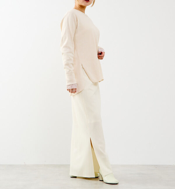 A_「【A_/エース】バックツイストデザインクルーネックカットソー」|Tシャツ・カットソー|