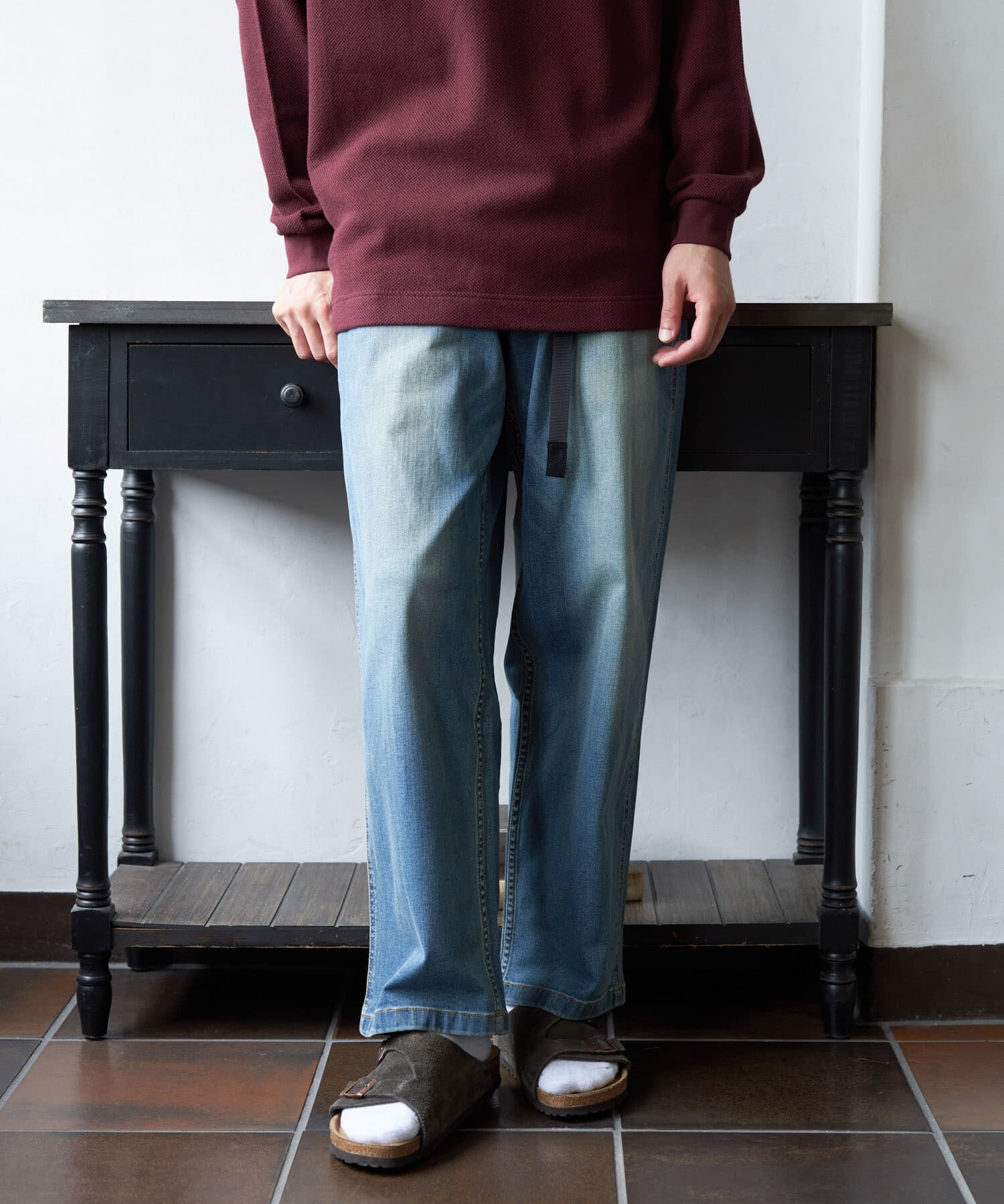 URBAN RESEARCH DOORS「『別注』Gramicci　Mountain Wide Pants」|デニム|