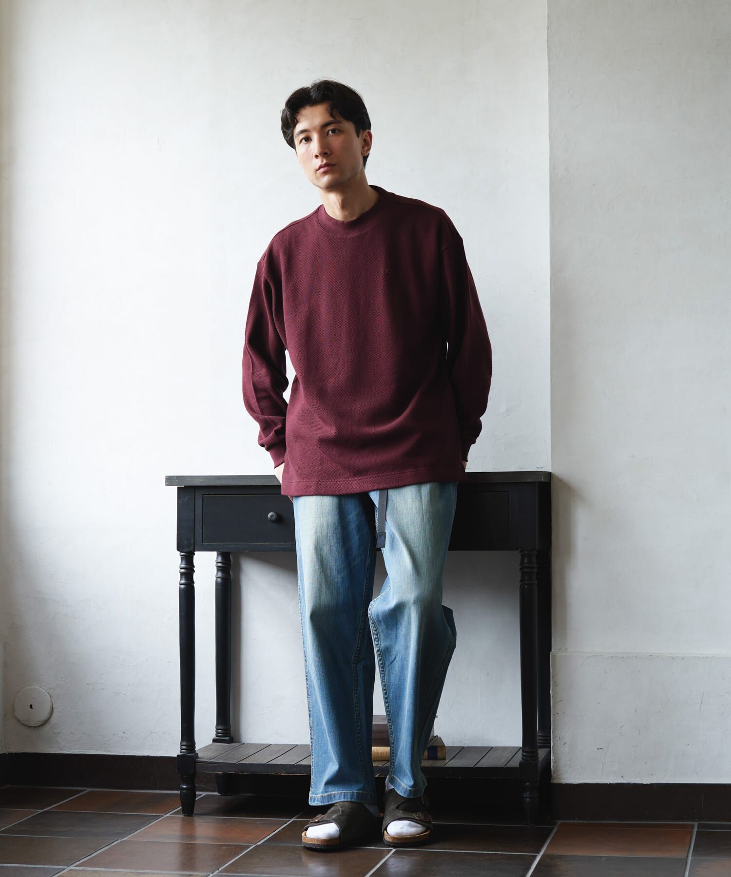 URBAN RESEARCH DOORS「『別注』Gramicci　Mountain Wide Pants」|デニム|