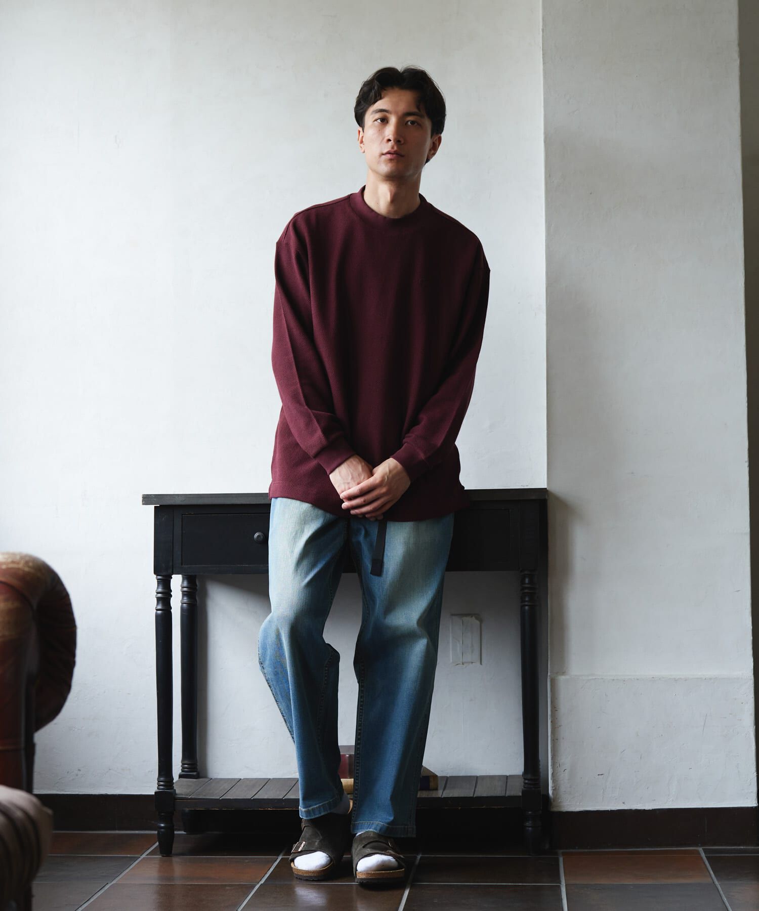 URBAN RESEARCH DOORS「『別注』Gramicci　Mountain Wide Pants」|デニム|