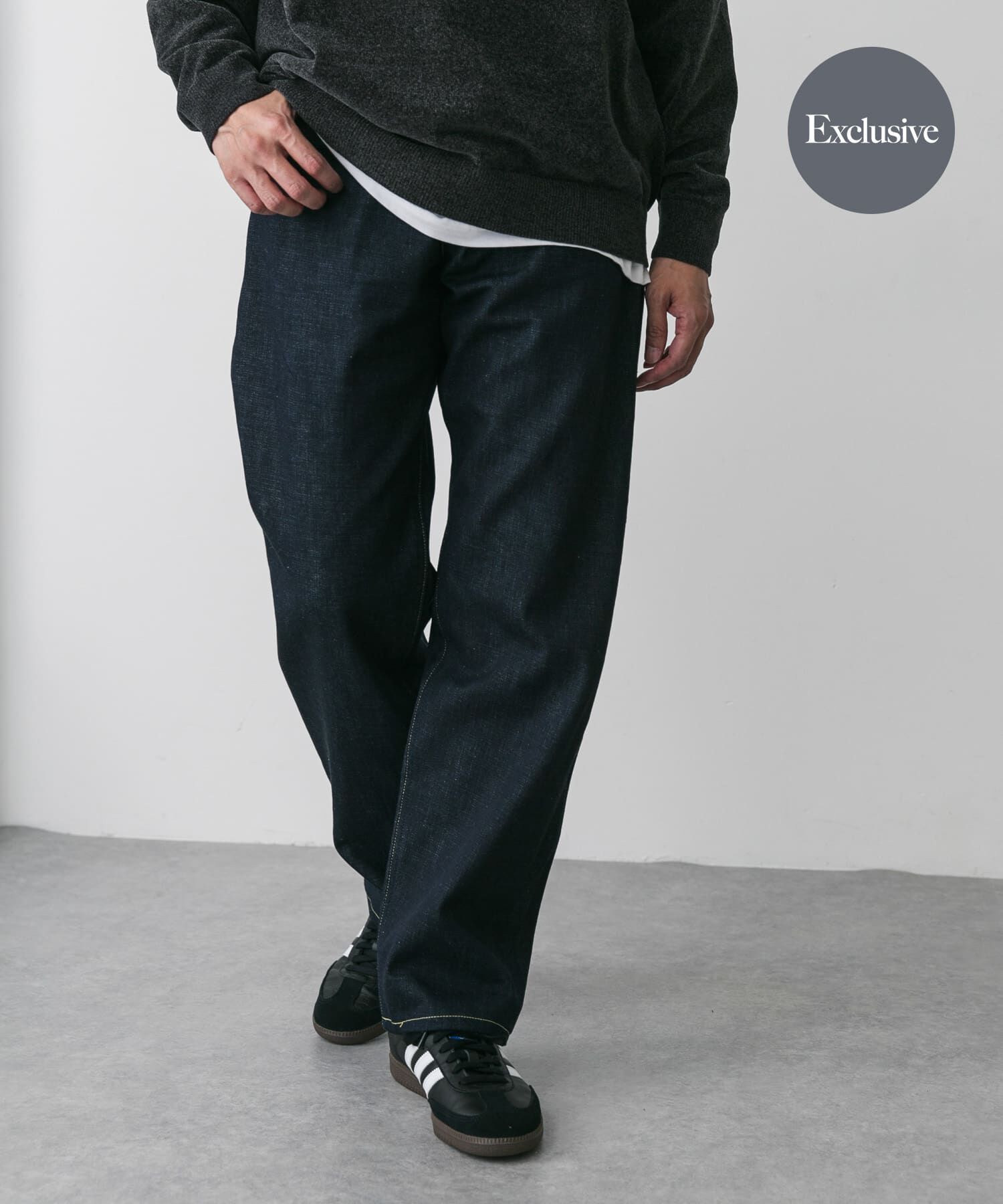 URBAN RESEARCH DOORS「『別注』Lee101&times;DOORS　STRAIGHTPANTS」|デニム|ノンウォッシュ