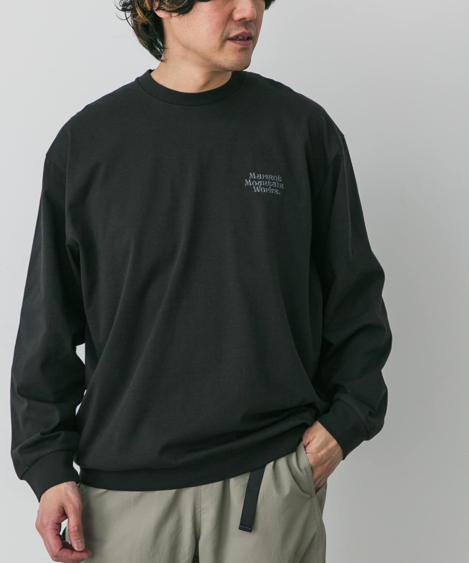 URBAN RESEARCH DOORS「『別注』Marmot&times;DOORS　MMW Long-Sleeve T-Shirts」|Tシャツ・カットソー|