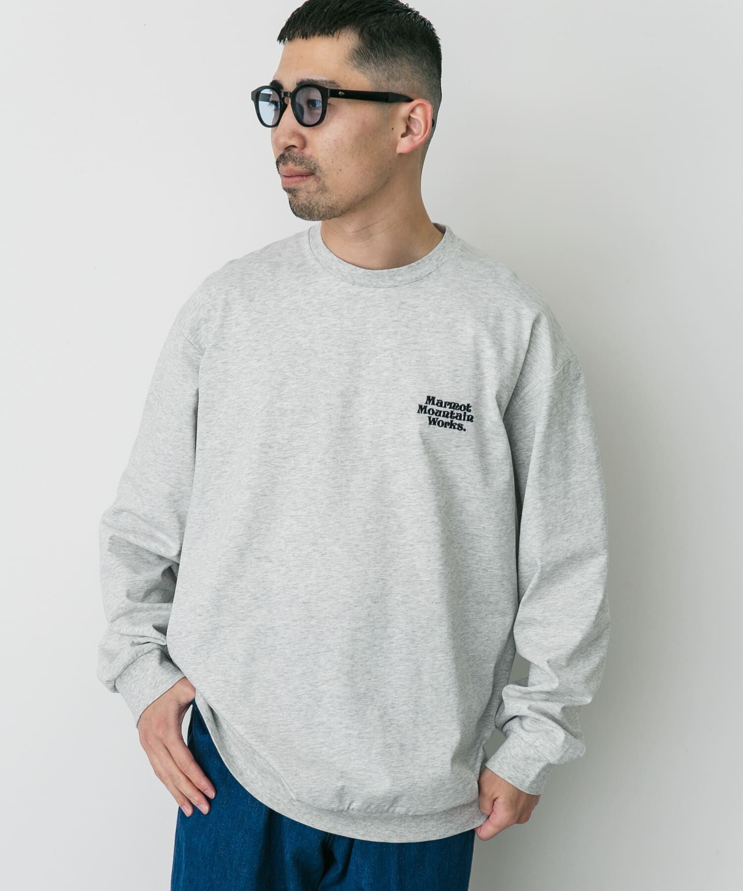URBAN RESEARCH DOORS「『別注』Marmot&times;DOORS　MMW Long-Sleeve T-Shirts」|Tシャツ・カットソー|