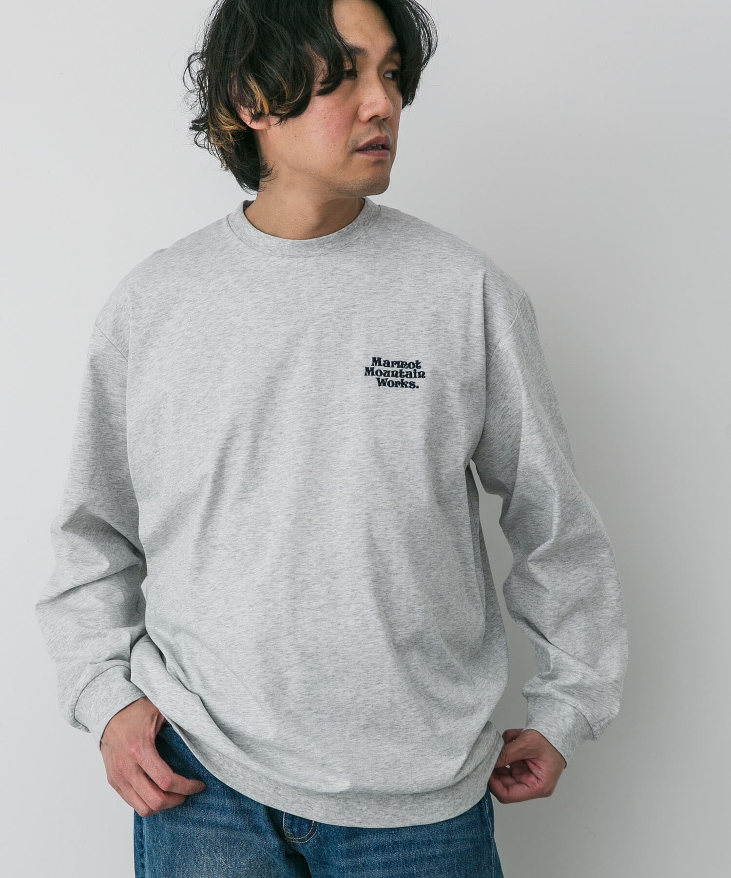 URBAN RESEARCH DOORS「『別注』Marmot&times;DOORS　MMW Long-Sleeve T-Shirts」|Tシャツ・カットソー|