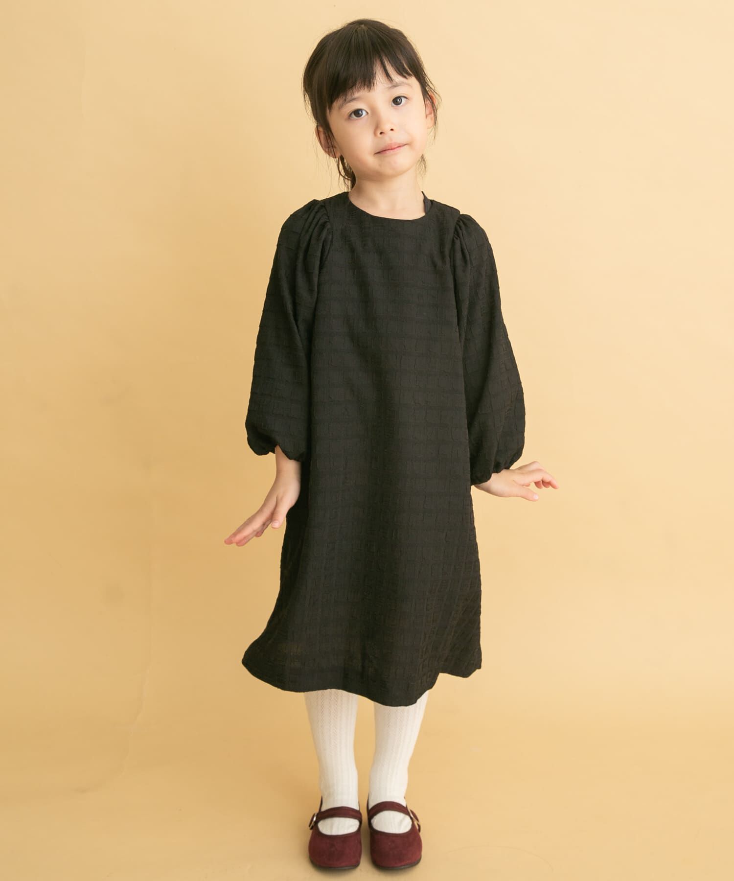 URBAN RESEARCH DOORS「チェック柄ドレスワンピース(KIDS)」|ワンピース|