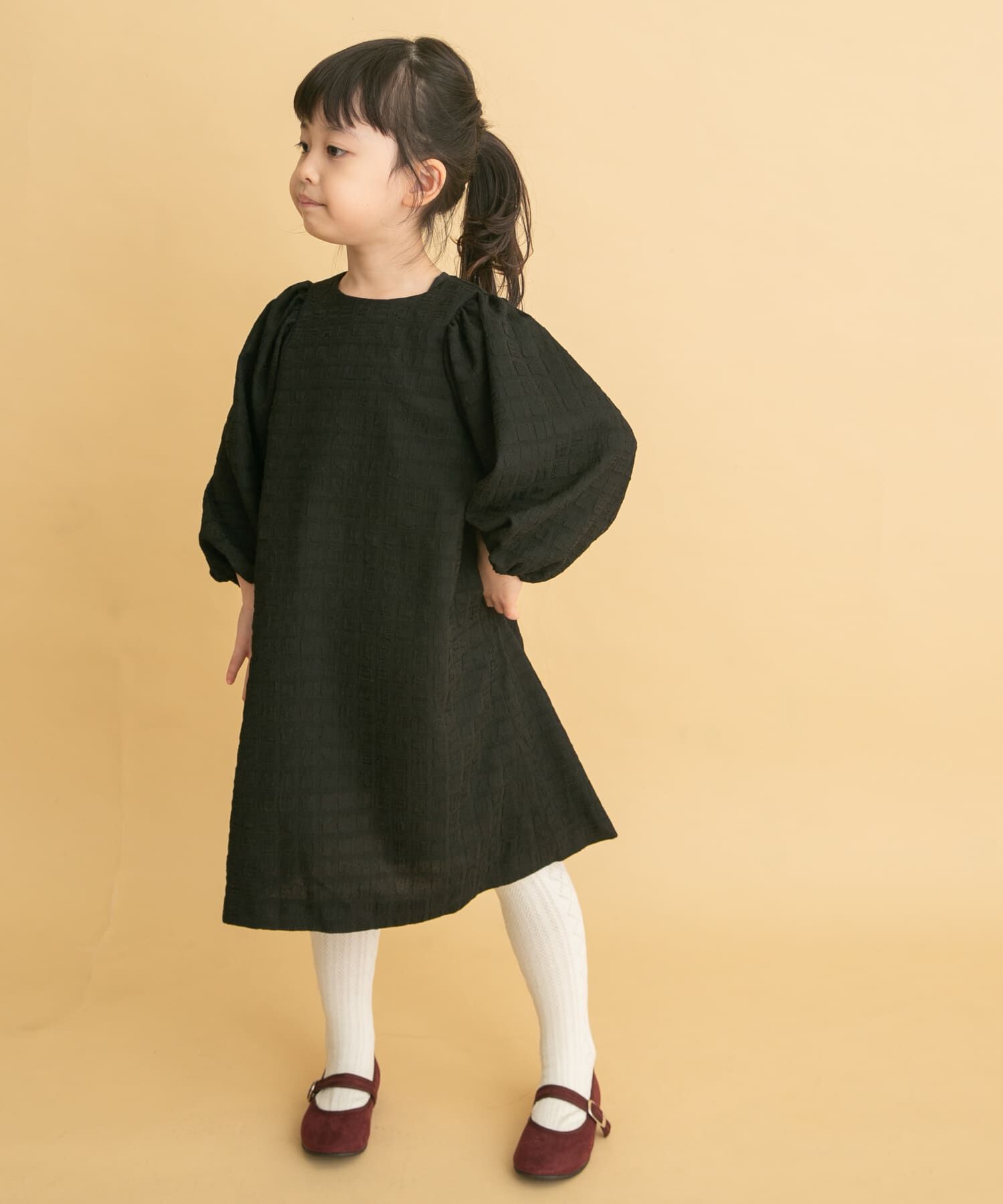 URBAN RESEARCH DOORS「チェック柄ドレスワンピース(KIDS)」|ワンピース|