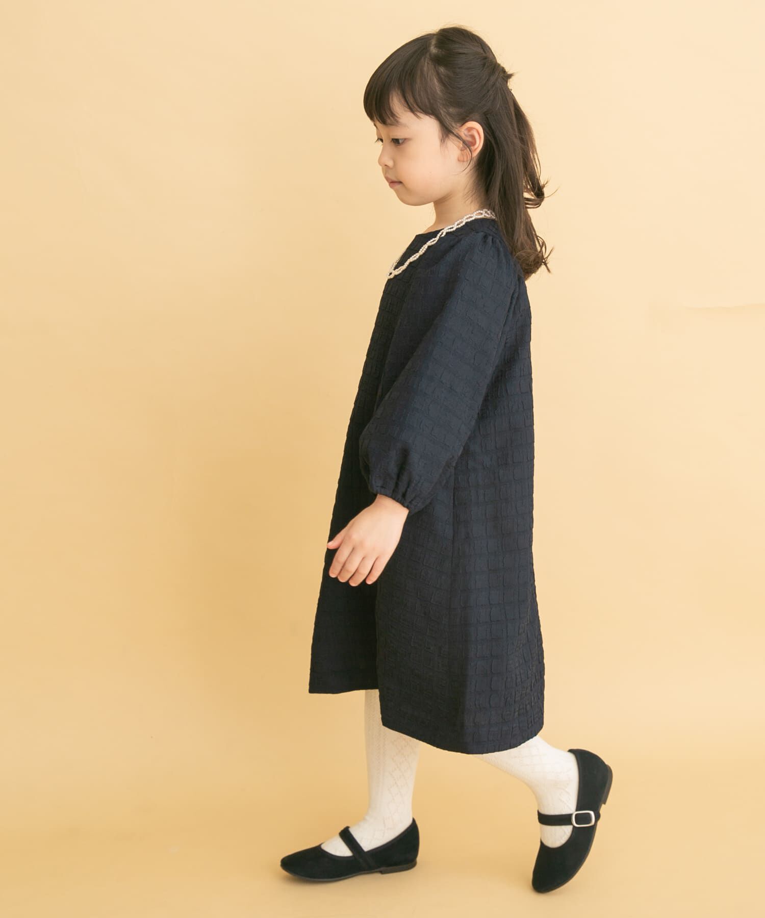 URBAN RESEARCH DOORS「チェック柄ドレスワンピース(KIDS)」|ワンピース|