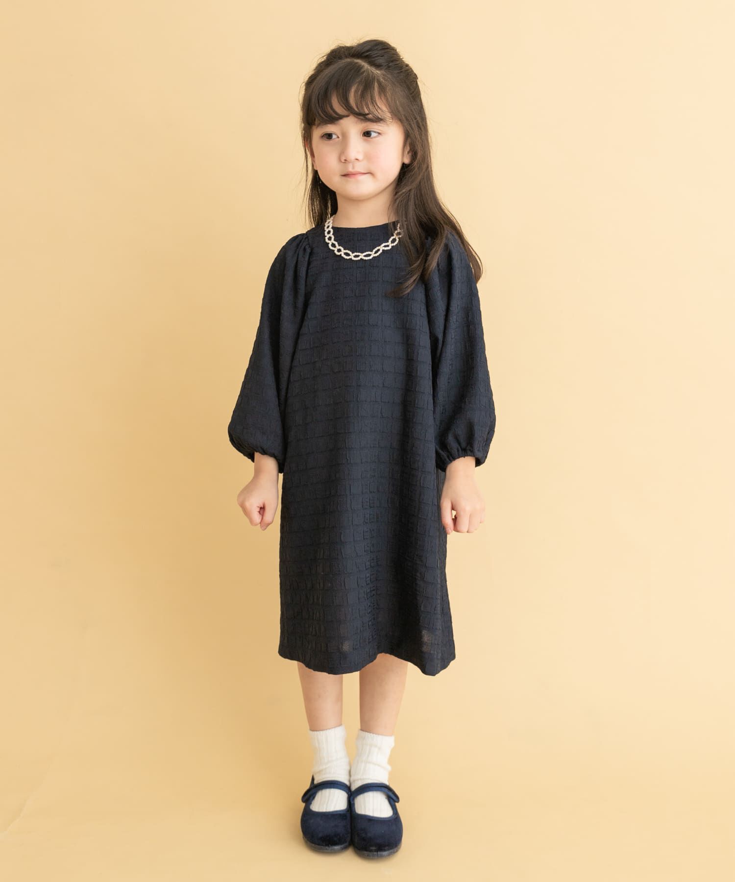 URBAN RESEARCH DOORS「チェック柄ドレスワンピース(KIDS)」|ワンピース|
