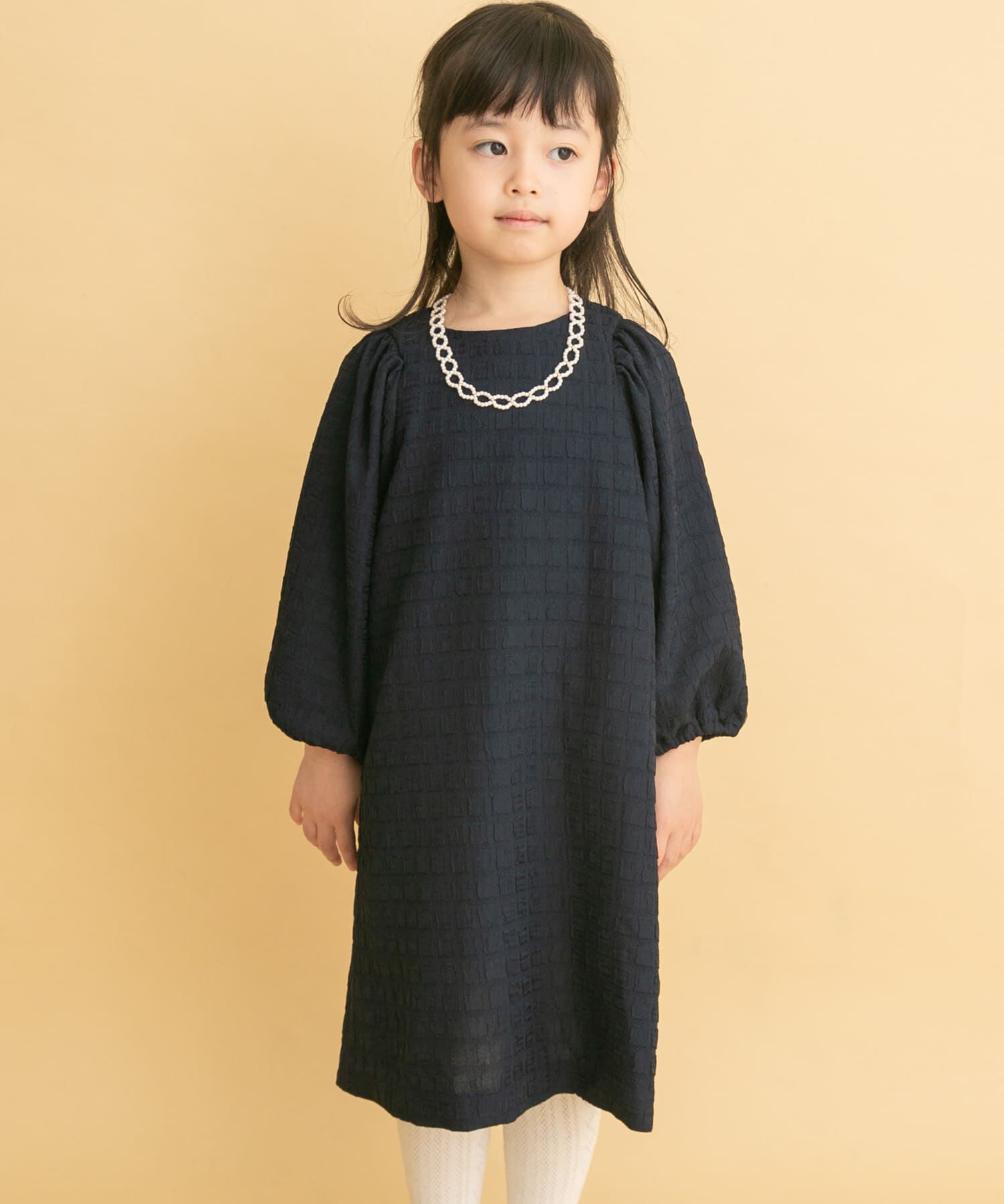 URBAN RESEARCH DOORS「チェック柄ドレスワンピース(KIDS)」|ワンピース|