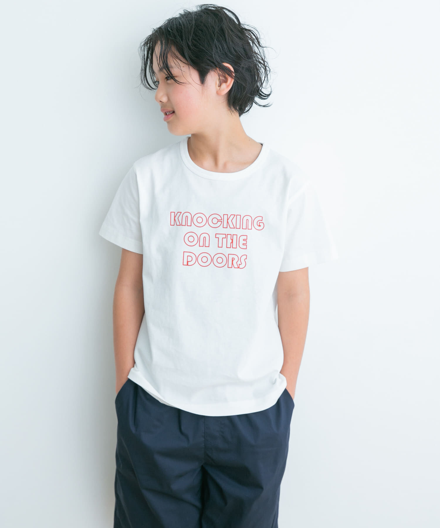 URBAN RESEARCH DOORS「インドオーガニックロゴTシャツ(KIDS)」|その他|
