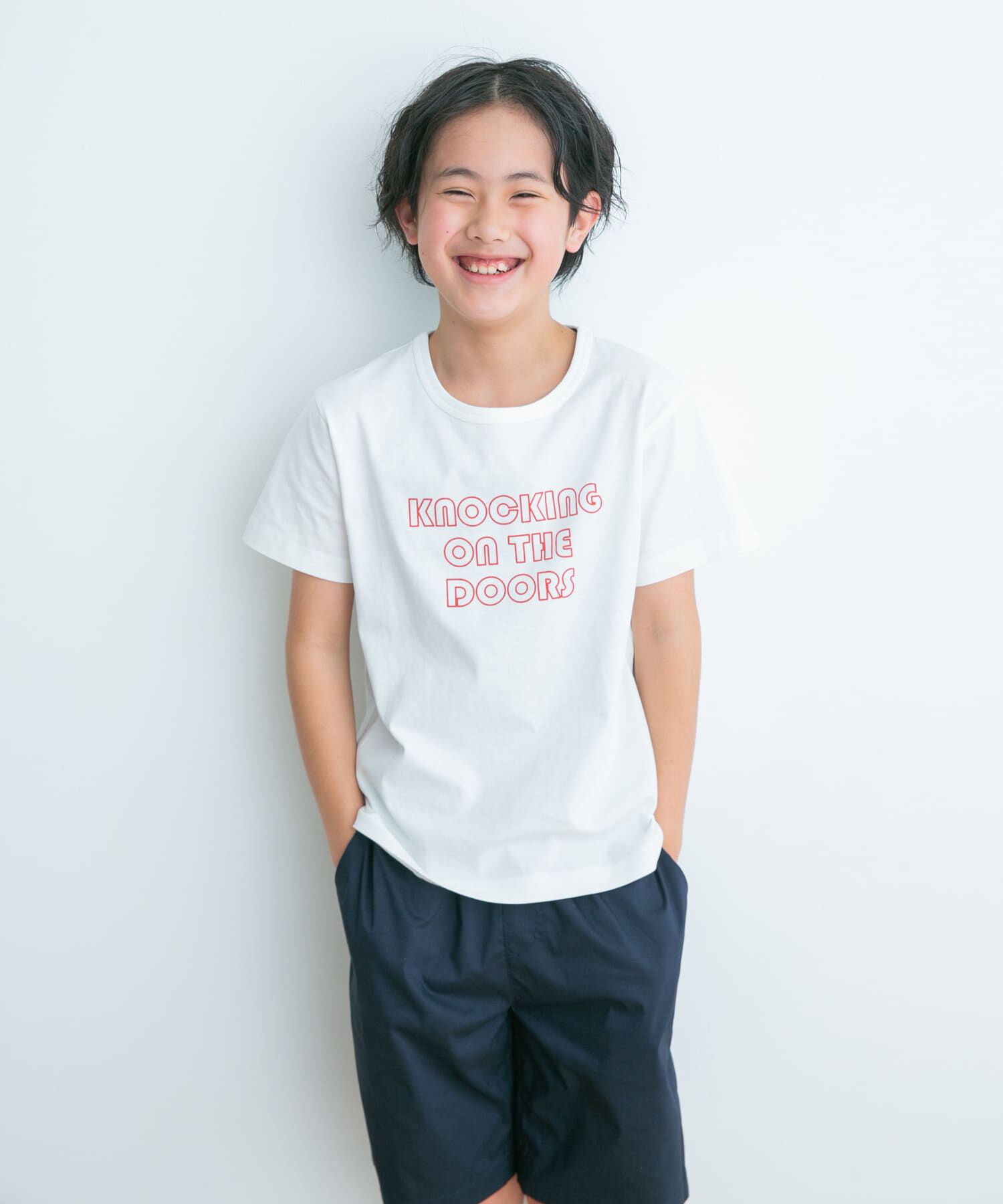 URBAN RESEARCH DOORS「インドオーガニックロゴTシャツ(KIDS)」|その他|