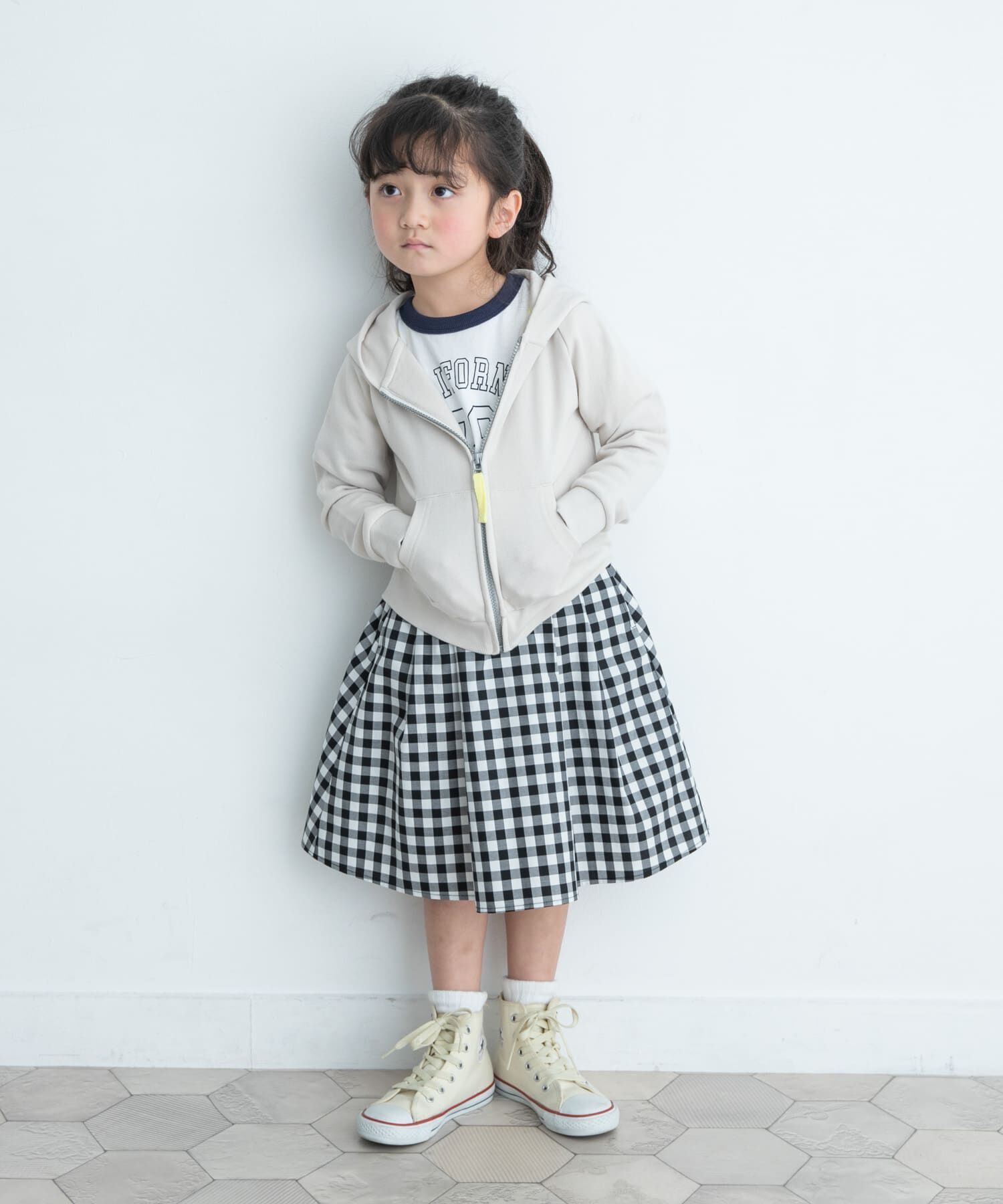 URBAN RESEARCH DOORS「『親子リンク』ウエストタックフレアスカート(KIDS)」|その他|