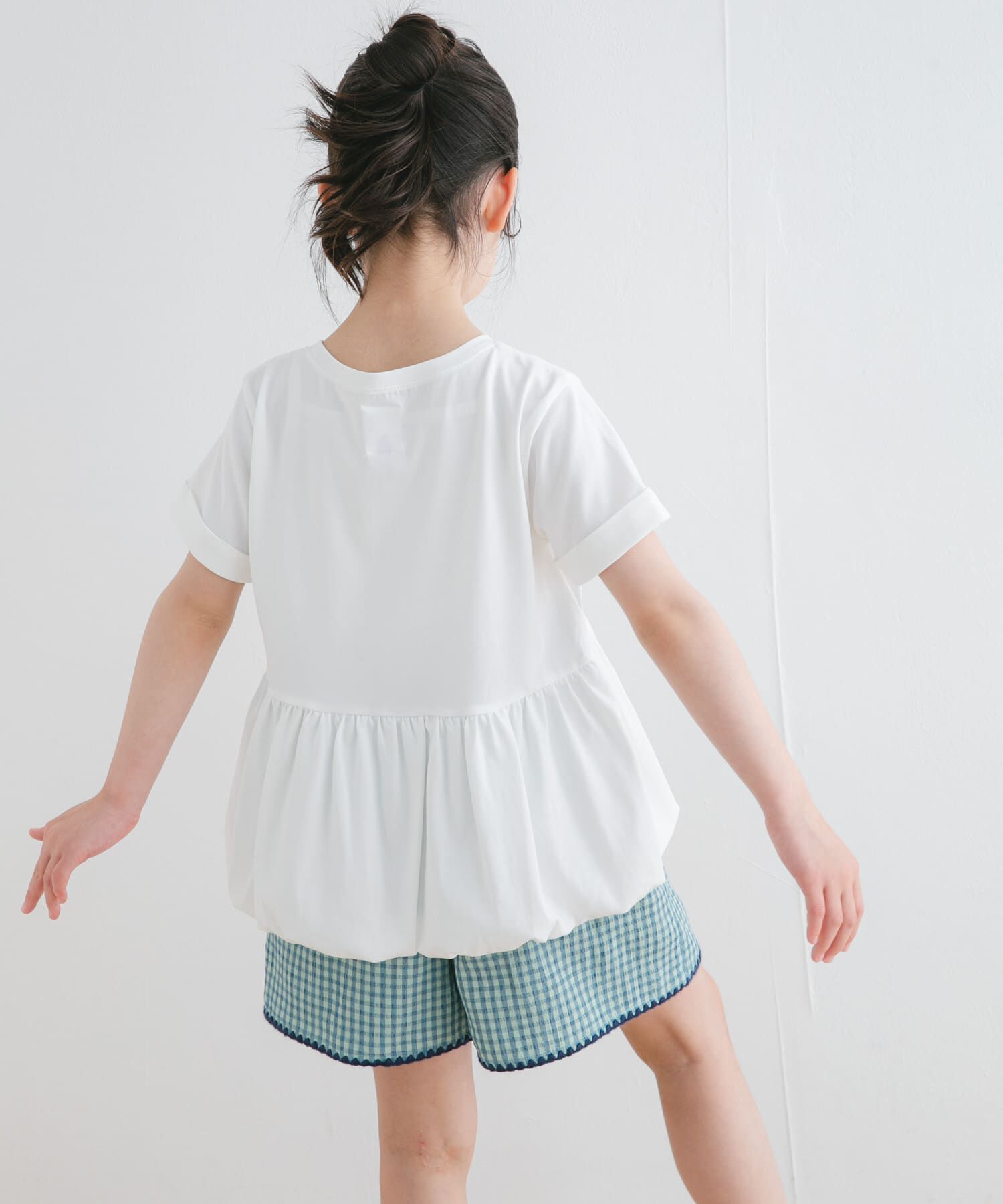 URBAN RESEARCH DOORS「『親子リンク』『WEB/一部店舗限定サイズ』ペプラムバルーンTシャツ(KIDS)」|その他|
