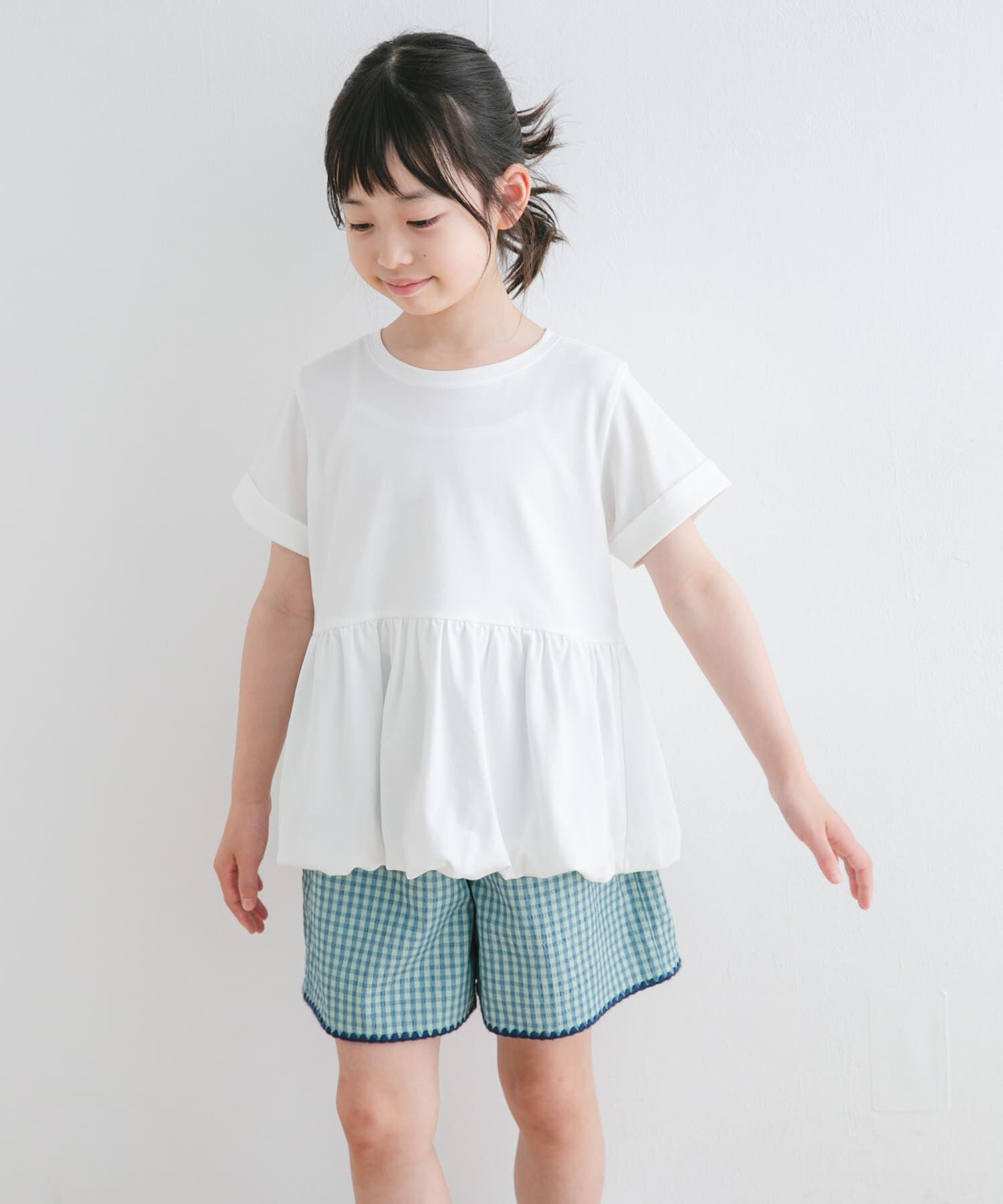 URBAN RESEARCH DOORS「『親子リンク』『WEB/一部店舗限定サイズ』ペプラムバルーンTシャツ(KIDS)」|その他|