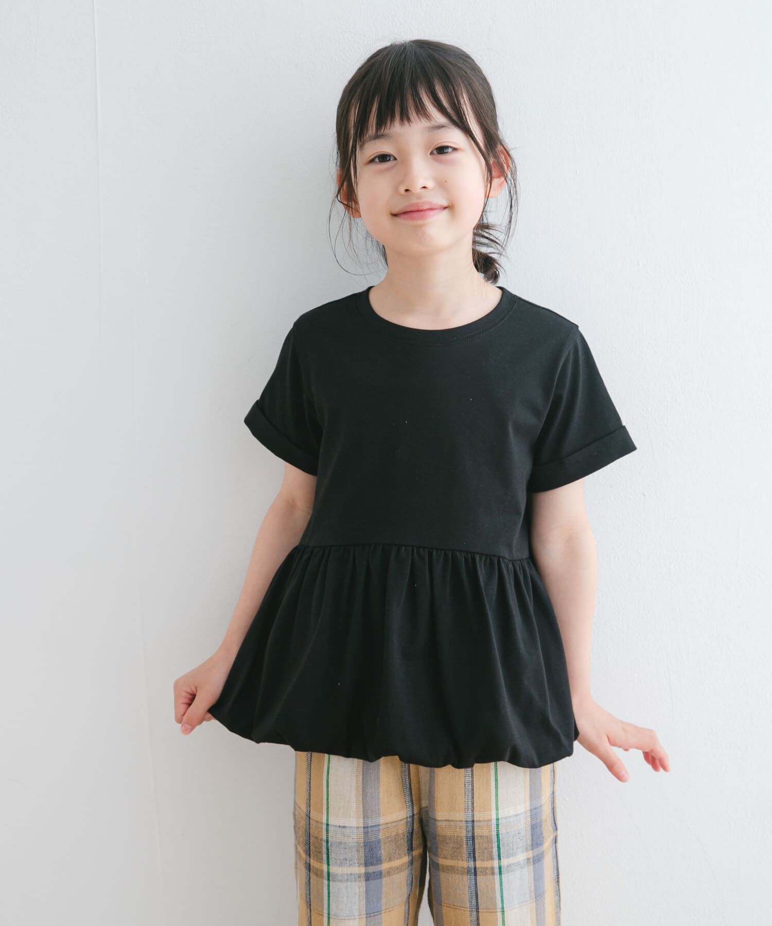 URBAN RESEARCH DOORS「『親子リンク』『WEB/一部店舗限定サイズ』ペプラムバルーンTシャツ(KIDS)」|その他|