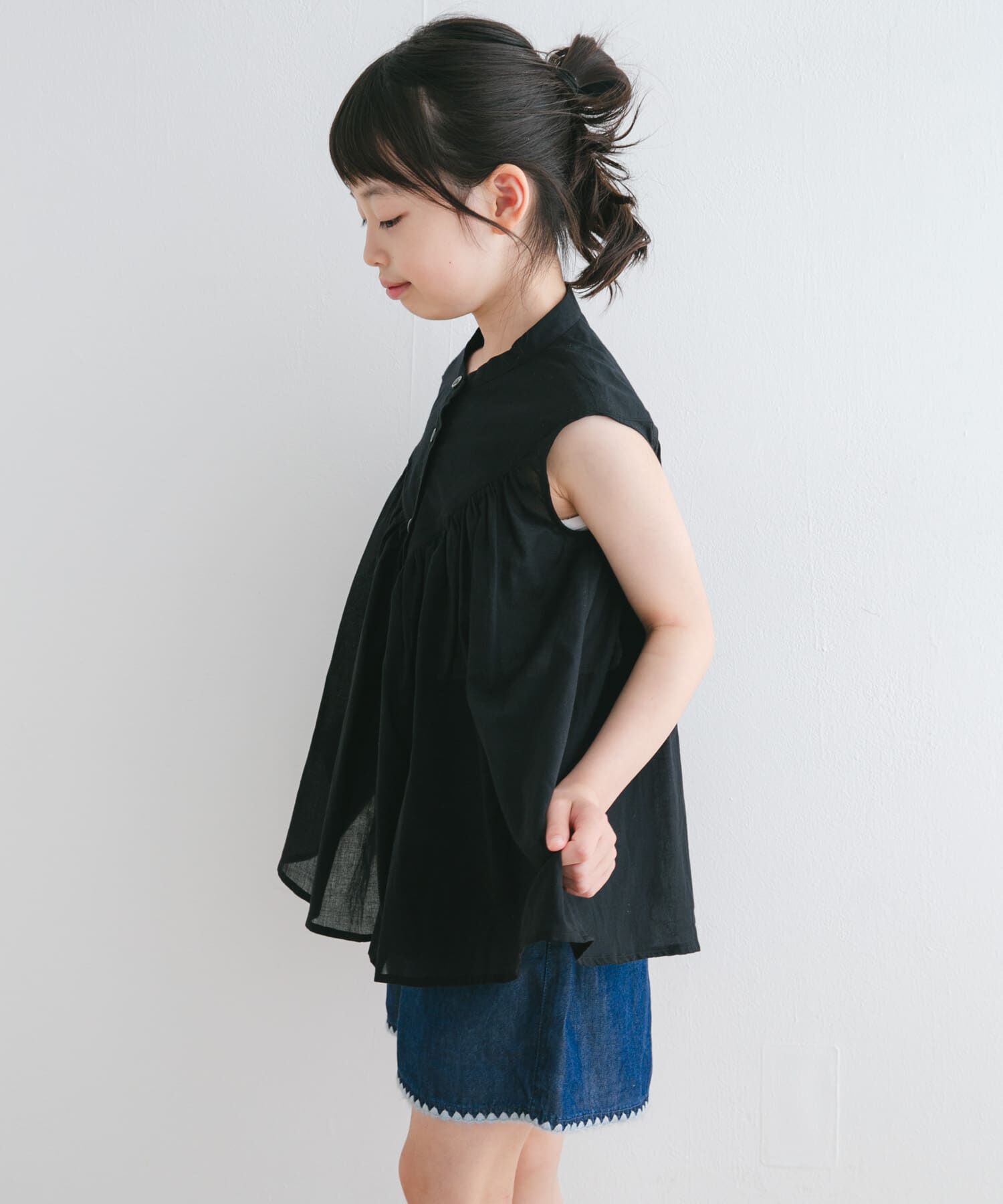 URBAN RESEARCH DOORS「『親子リンク』コットンボイルV切替ブラウス(KIDS)」|その他|