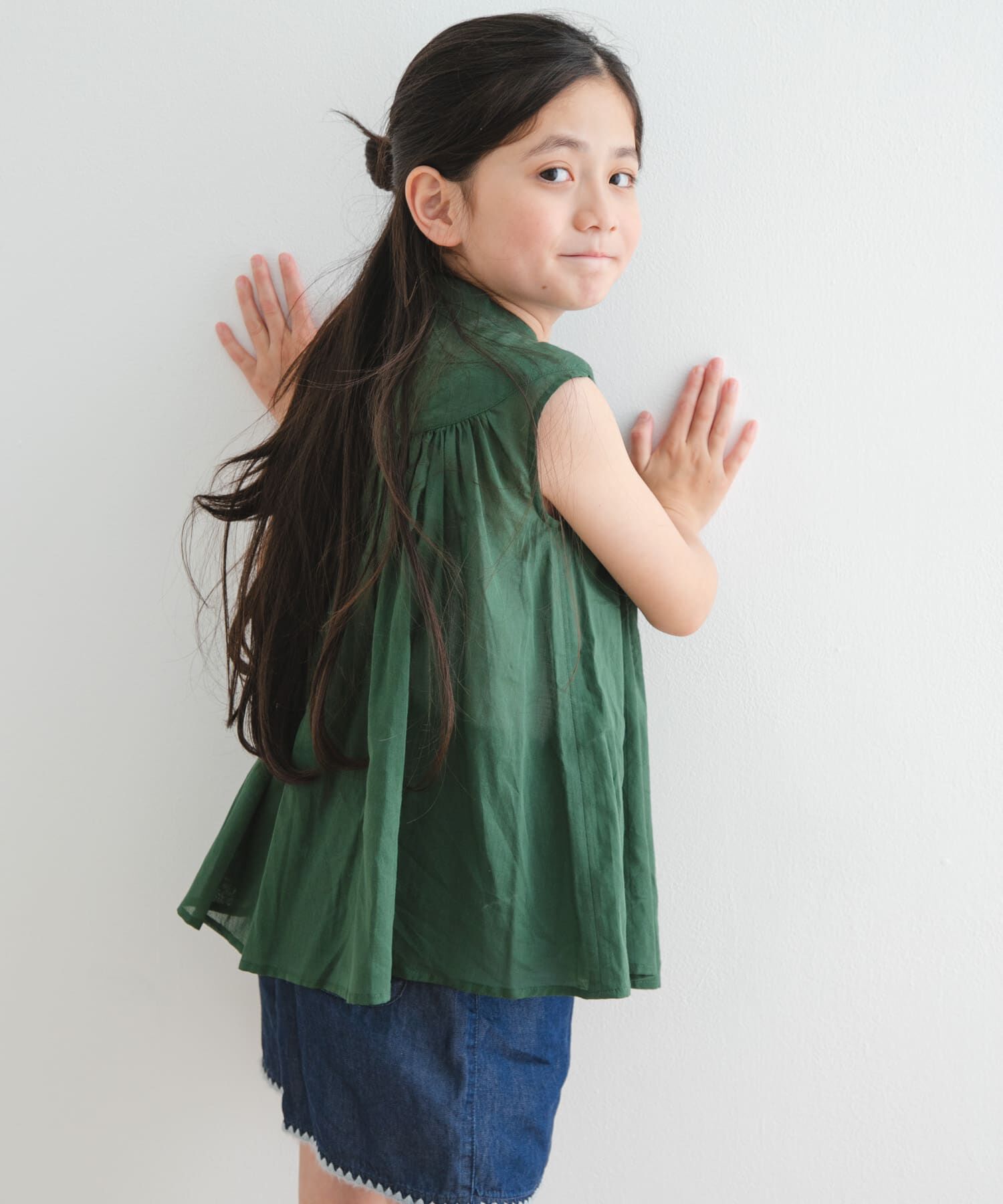 URBAN RESEARCH DOORS「『親子リンク』コットンボイルV切替ブラウス(KIDS)」|その他|