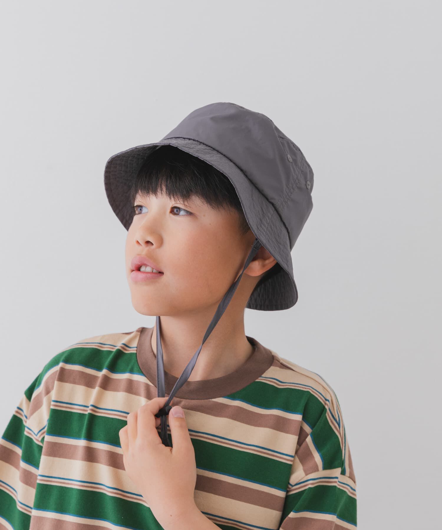 URBAN RESEARCH DOORS「『親子リンク』撥水タフタバケットハット(KIDS)」|その他|