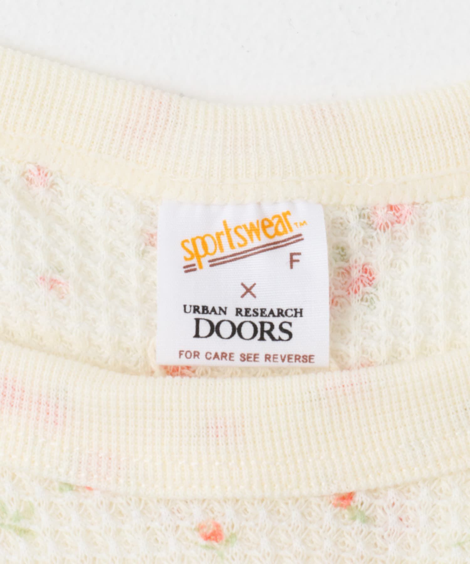 URBAN RESEARCH DOORS「『別注』Sports Wear&times;DOORS　ワッフルタンクトップ」|タンクトップ|