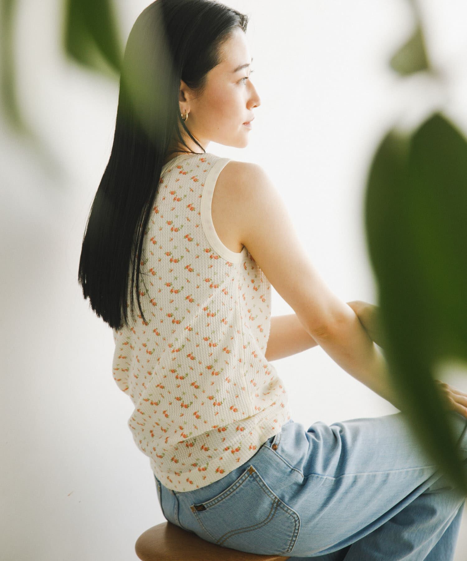 URBAN RESEARCH DOORS「『別注』Sports Wear&times;DOORS　ワッフルタンクトップ」|タンクトップ|