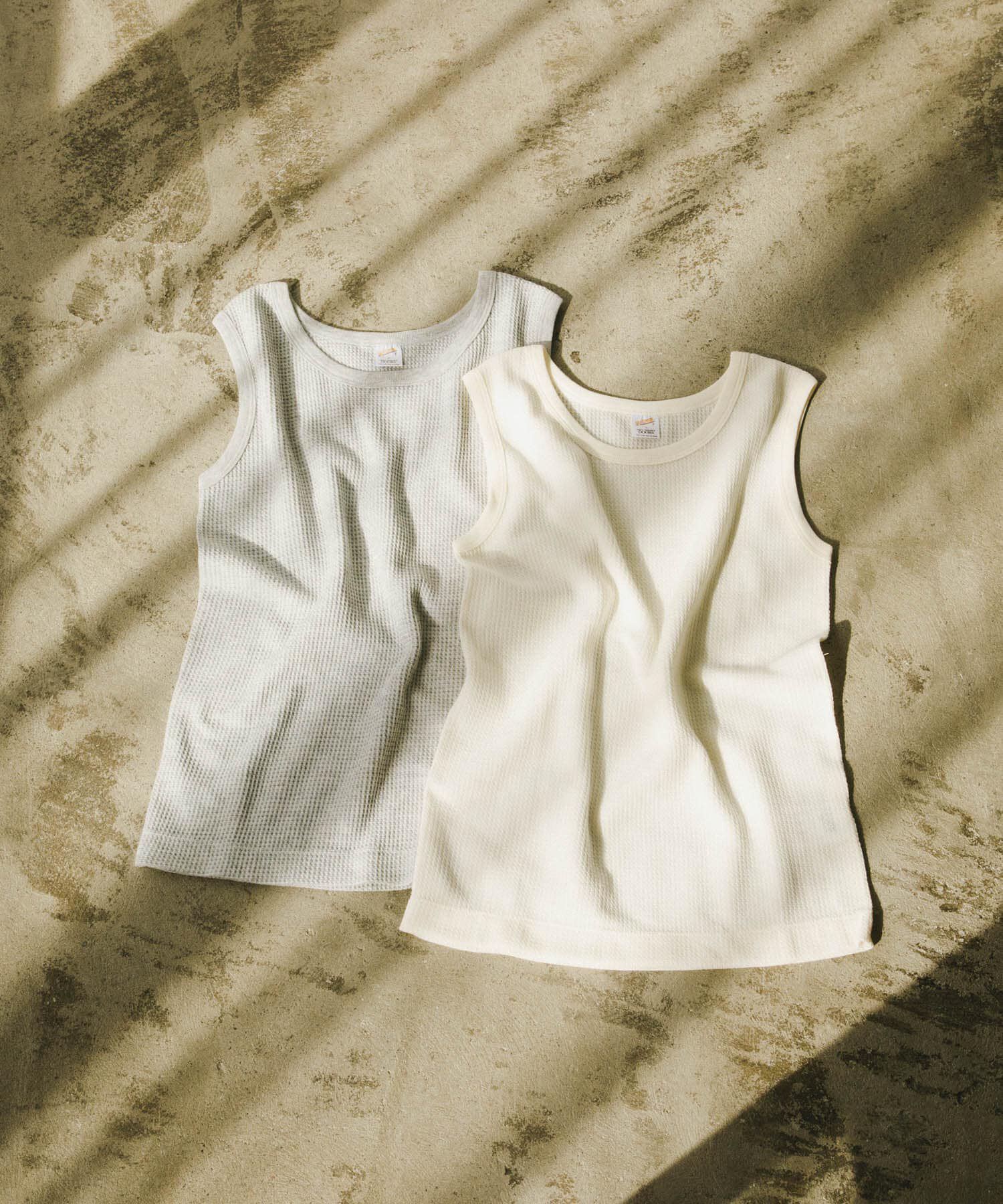 URBAN RESEARCH DOORS「『別注』Sports Wear&times;DOORS　ワッフルタンクトップ」|タンクトップ|