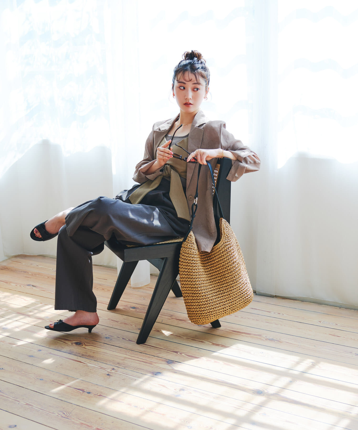 RODE SKO「『MADE IN JAPAN』リボンミュール」|サンダル|